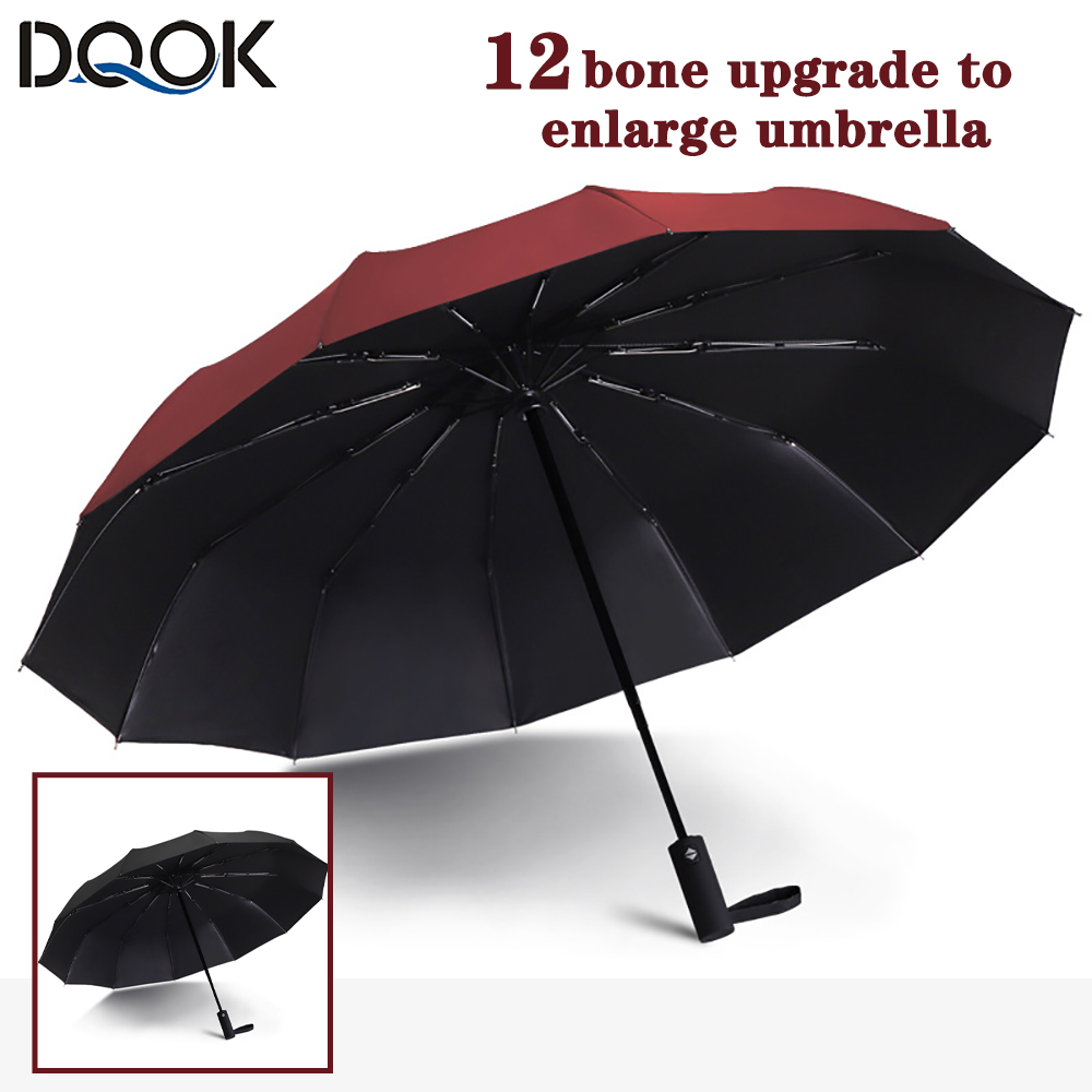 Parasol Umbrella Large - Wiatroszczelny automatyczny składany Parasol kobieta mężczyzna