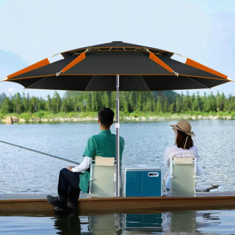 Parasol Umbrella Large - Duży parasol wędkarski ze stali nierdzewnej,