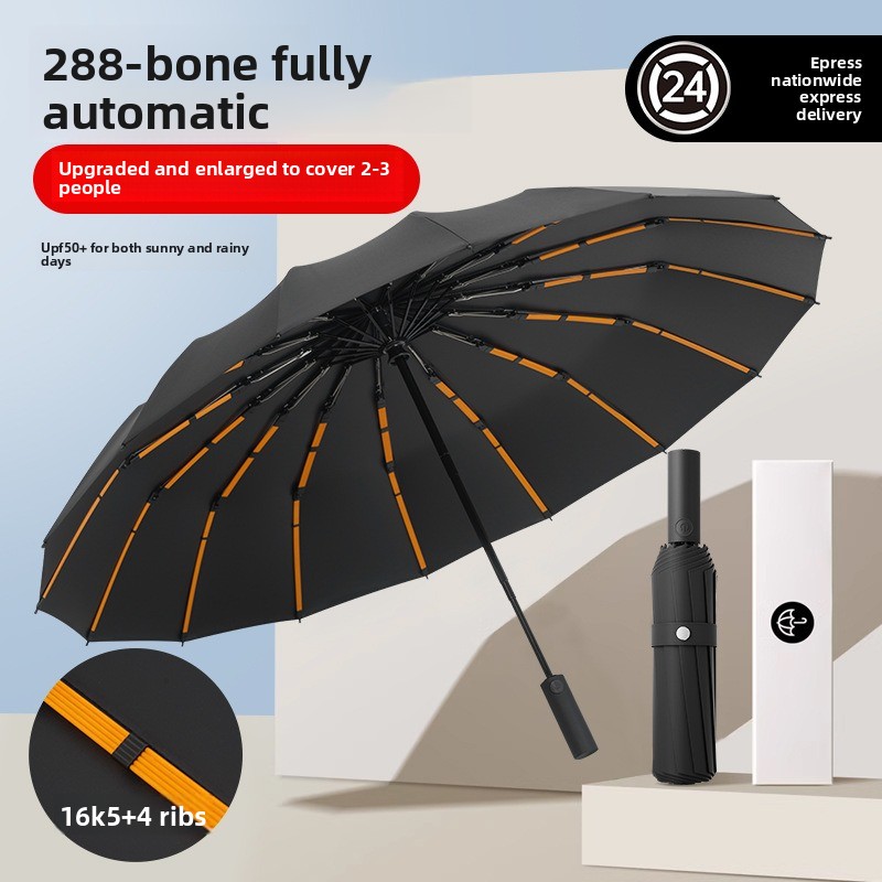 Parasol Umbrella Large - Parasol automatyczny 288 żeber, nowy, bardzo