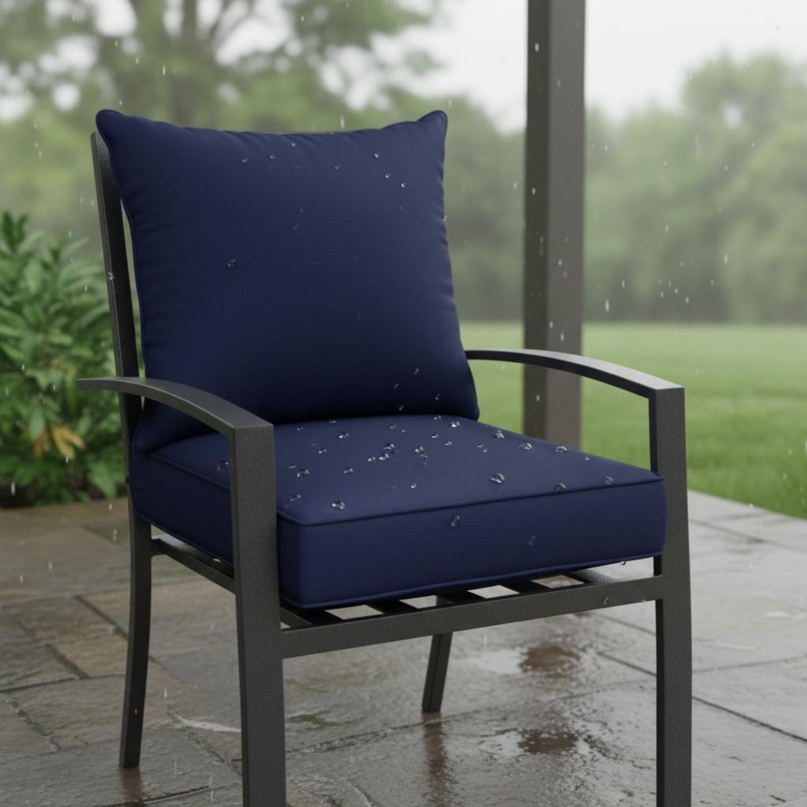 Outdoor Furniture Covers - Zdejmowany pokrowiec na poduszkę do krzesła