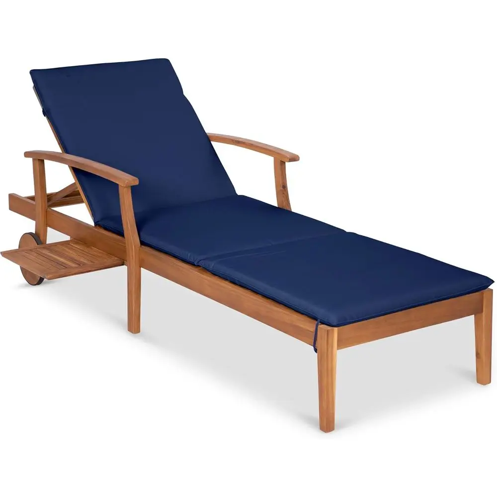 Outdoor Furniture Without Cushions - Krzesło wypoczynkowe z drewna akacjowego w