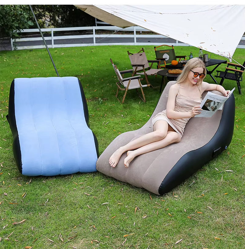 Nadmuchiwane krzesło leżakowe, – Deck Chair Lounger recenzja i cena