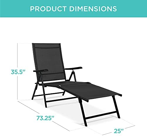 Zestaw 2 leżaków ogrodowych z  – Deck Chair Lounger recenzja i cena