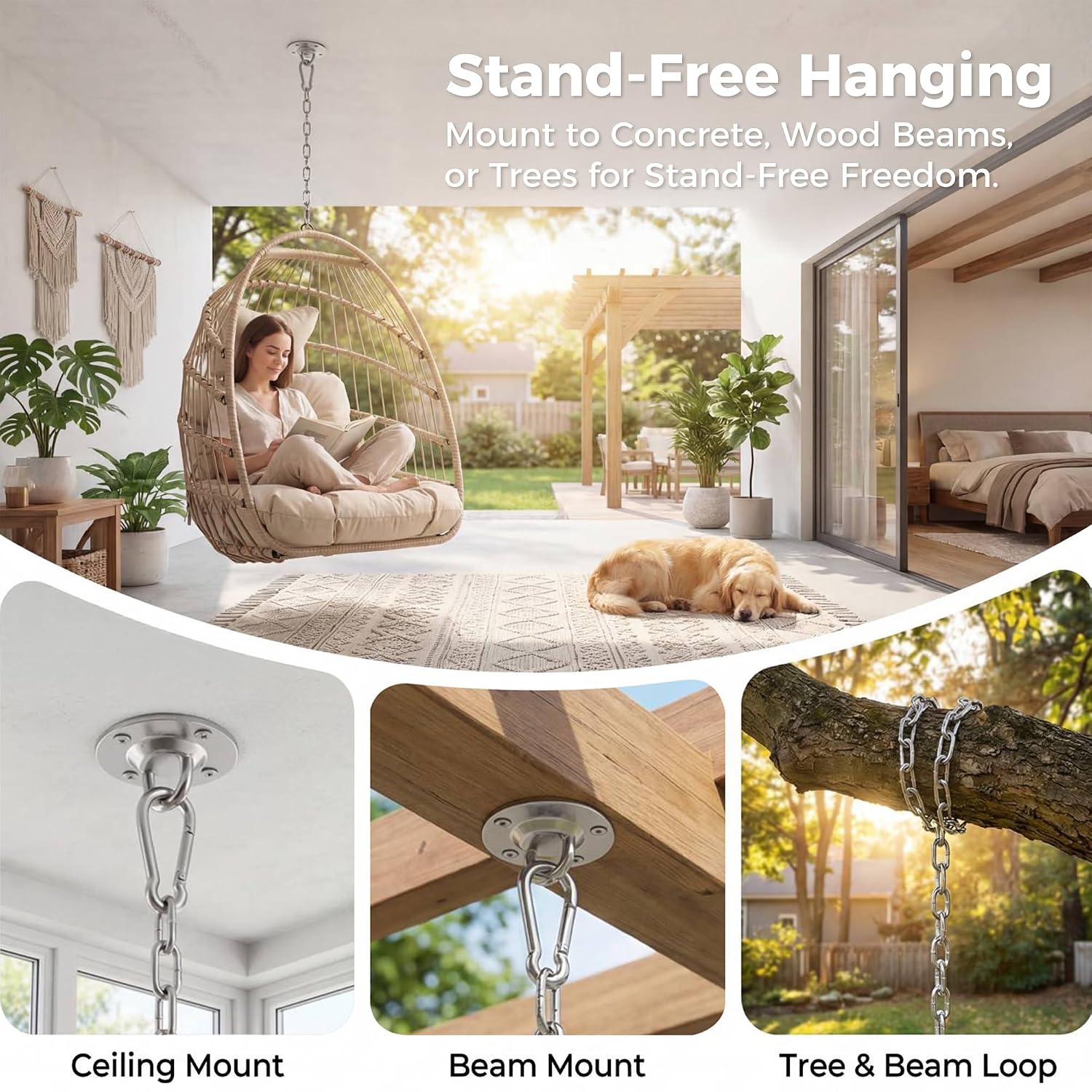 Wiszące krzesło jajko do zawie – Outdoor Furniture Without Cushions recenzja i cena