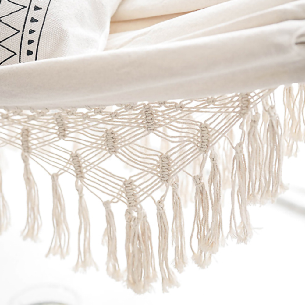 Duży hamak 2-osobowy styl Boho – Outdoor Furniture Brand recenzja i cena