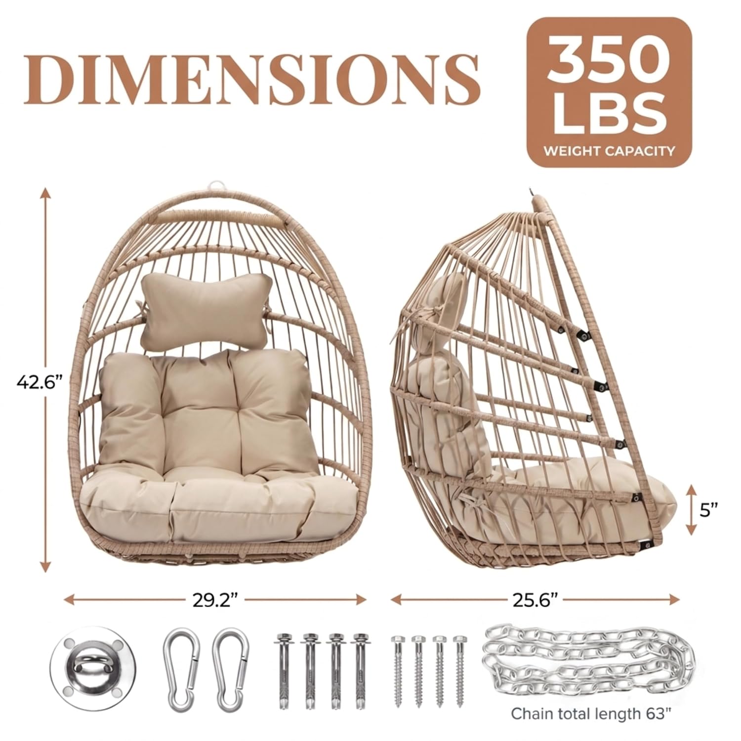 Huśtawka wisząca w kształcie j – Outdoor Furniture Without Cushions recenzja i cena