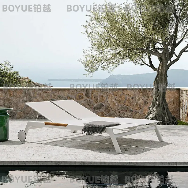 Krzesło plażowe, leżak basenow – Deck Chair Lounger recenzja i cena
