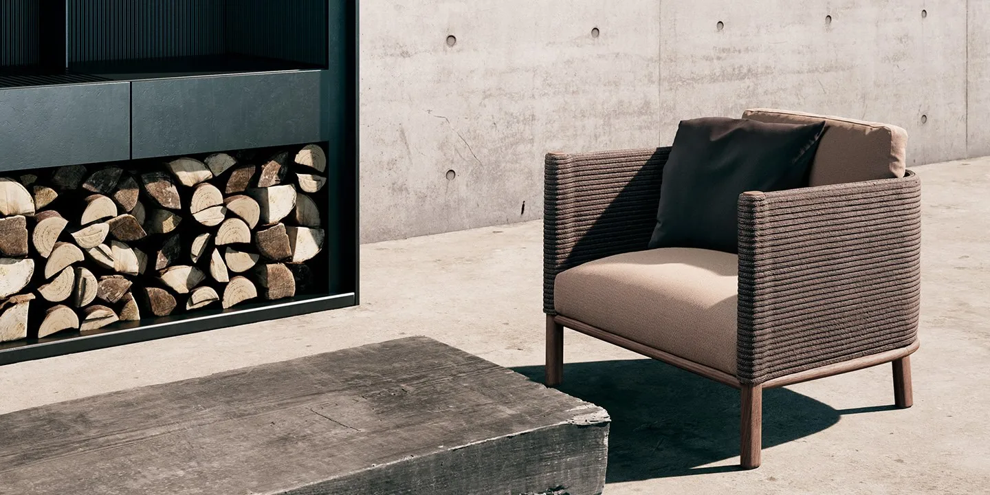 Rama z drewna tekowego, plecio – Outdoor Furniture Hotel recenzja i cena