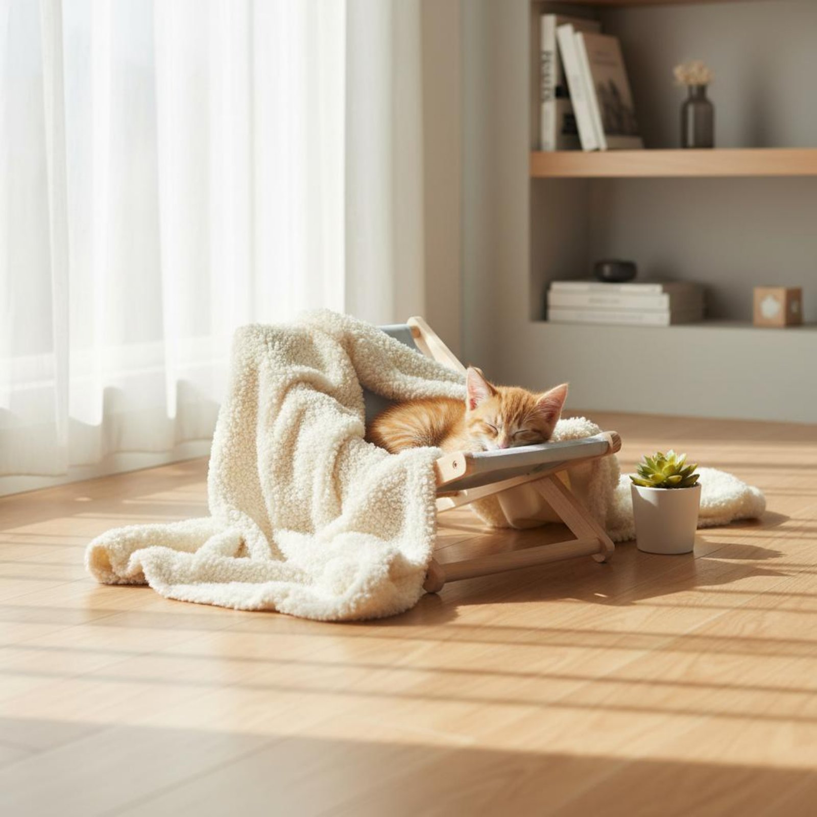 Leżanka dla zwierząt z podwyżs – Deck Chair Lounger recenzja i cena