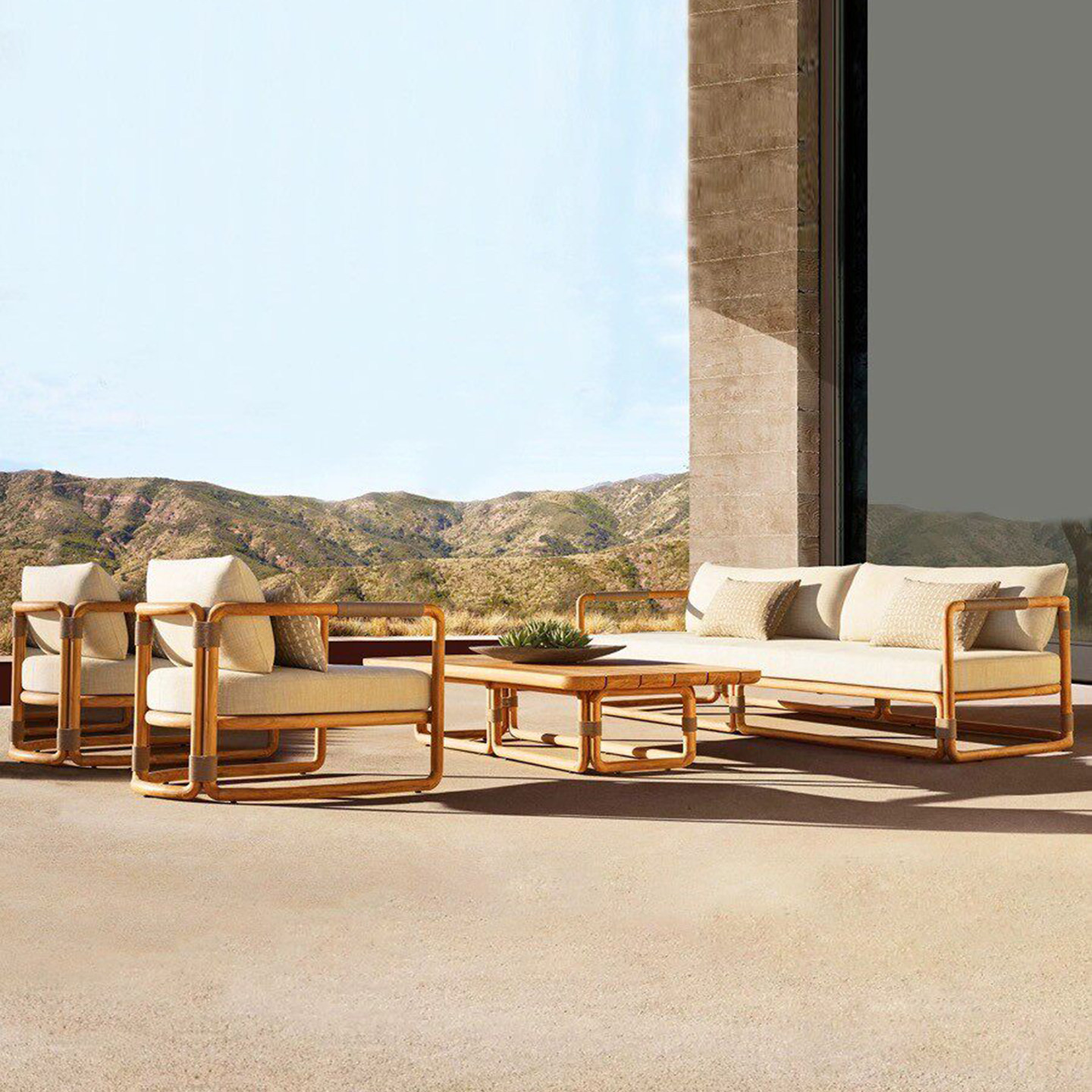 Nordycki zestaw mebli ogrodowy – Outdoor Furniture Hotel recenzja i cena