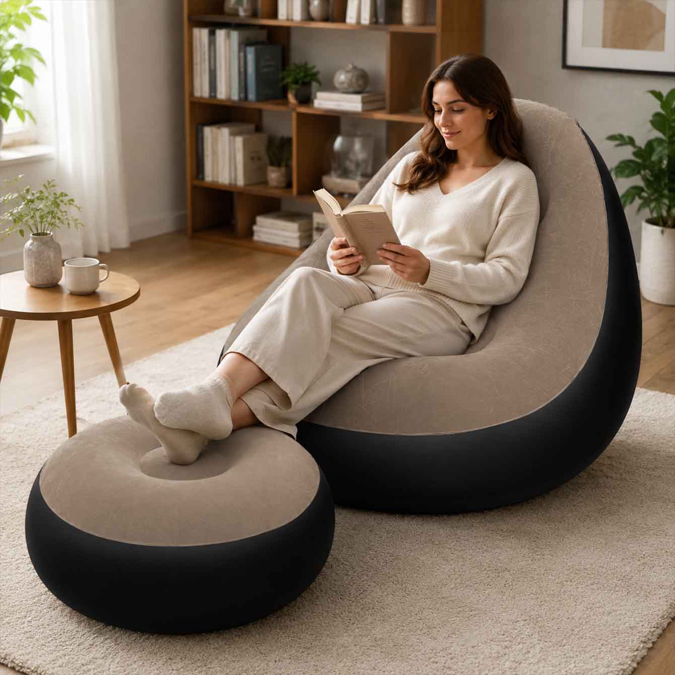 Nadmuchiwane krzesło dla doros – Outdoor Furniture Nearby recenzja i cena