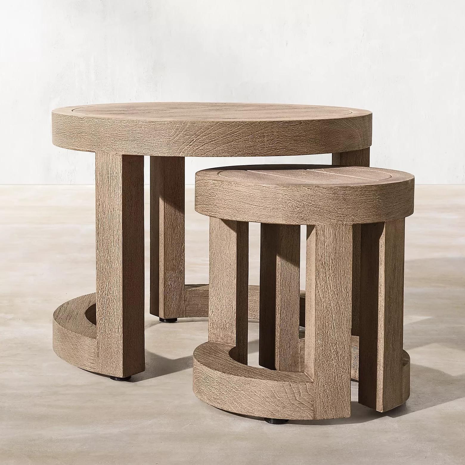 Stolik kawowy z litego drewna  – Outdoor Furniture Hotel recenzja i cena