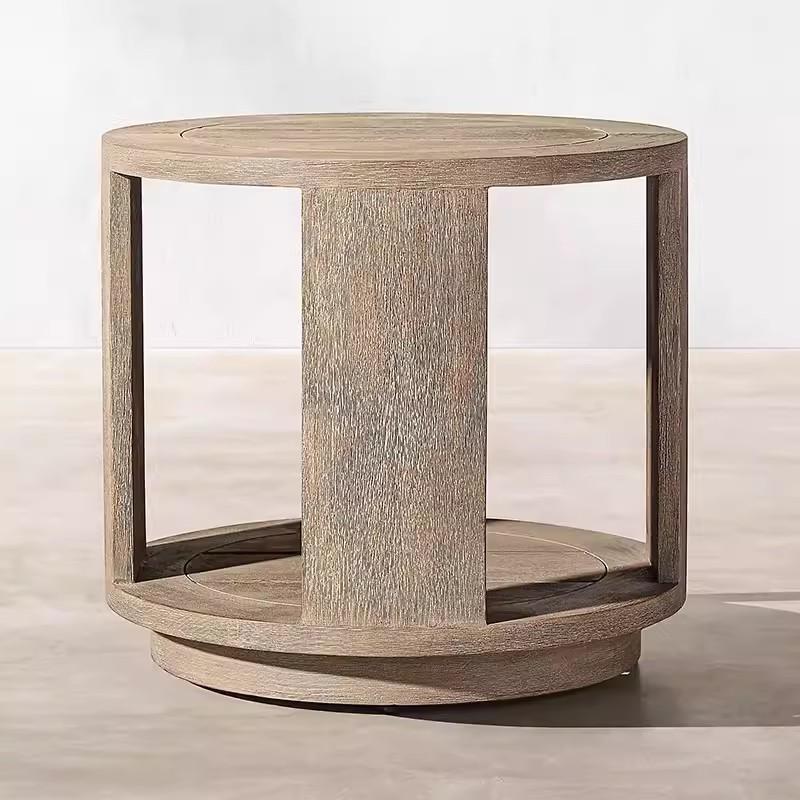 Stolik kawowy z litego drewna  – Outdoor Furniture Hotel recenzja i cena