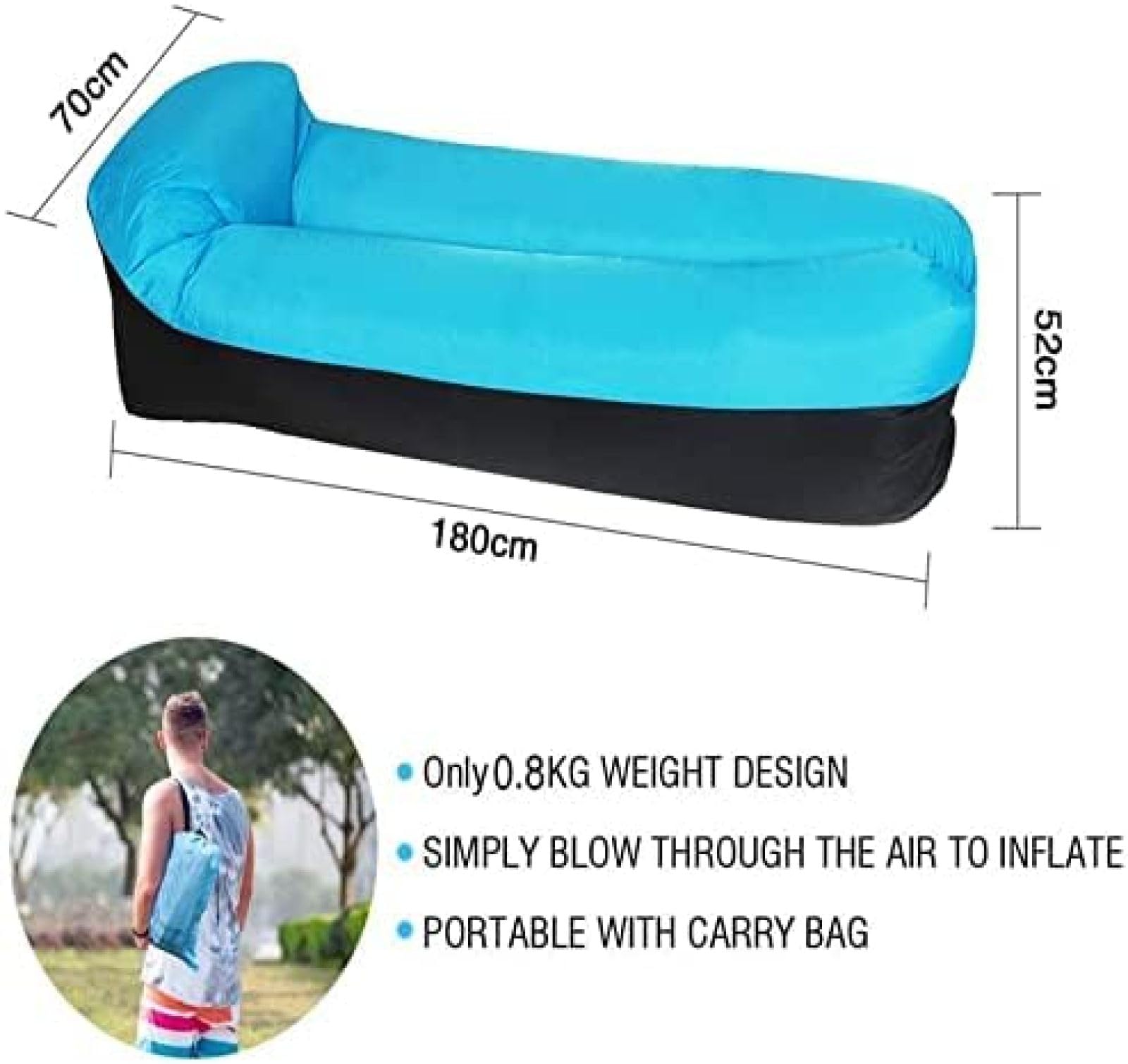 Dmuchana sofa dla dorosłych i  – Outdoor Furniture From China recenzja i cena