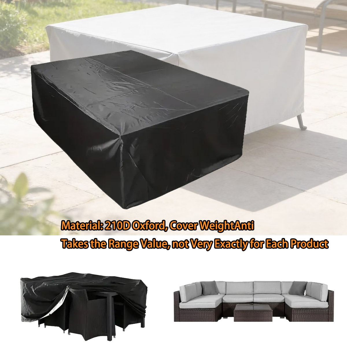 Pokrowiec na meble ogrodowe w  – Outdoor Furniture Covers recenzja i cena