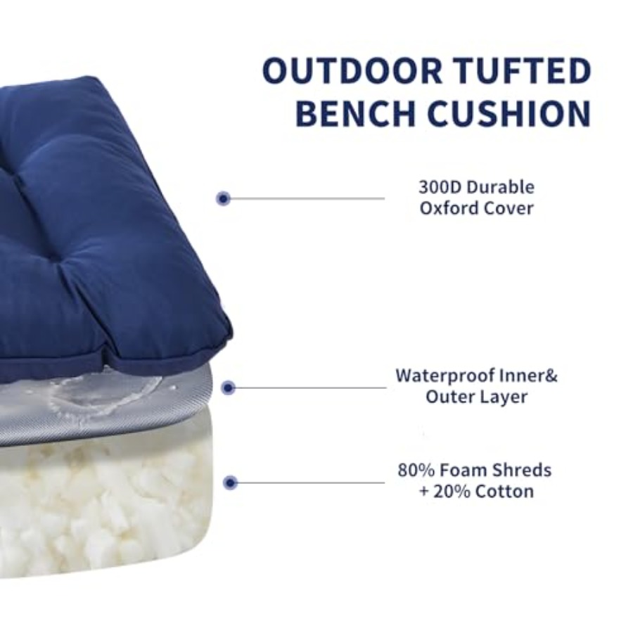 Poduszka na ławkę ogrodową, wo – Outdoor Furniture Without Cushions recenzja i cena