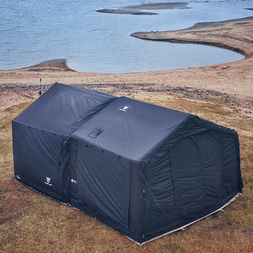 Namiot dmuchany bawełniany, du – Outdoor Furniture Factory recenzja i cena