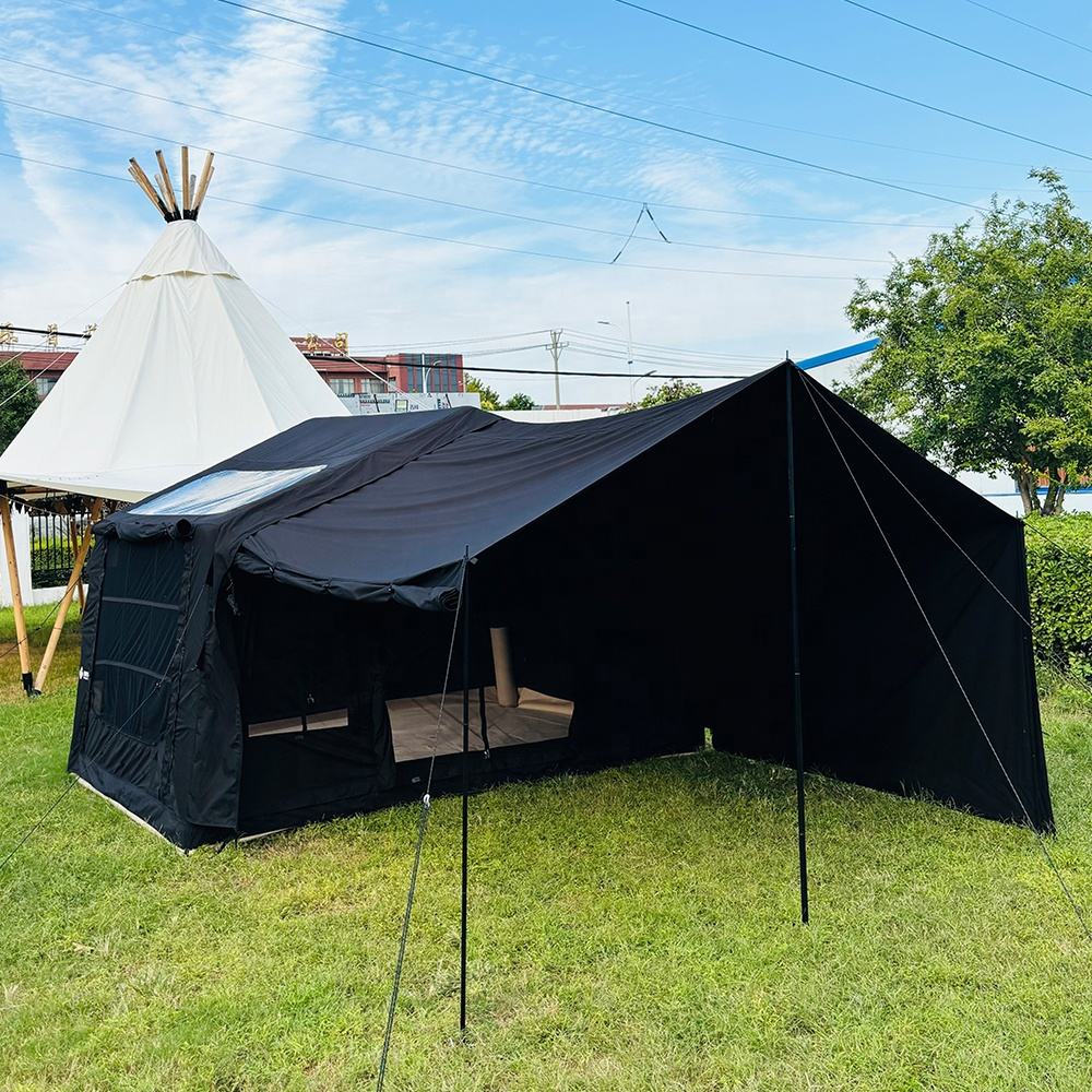 Namiot dmuchany bawełniany, du – Outdoor Furniture Factory recenzja i cena