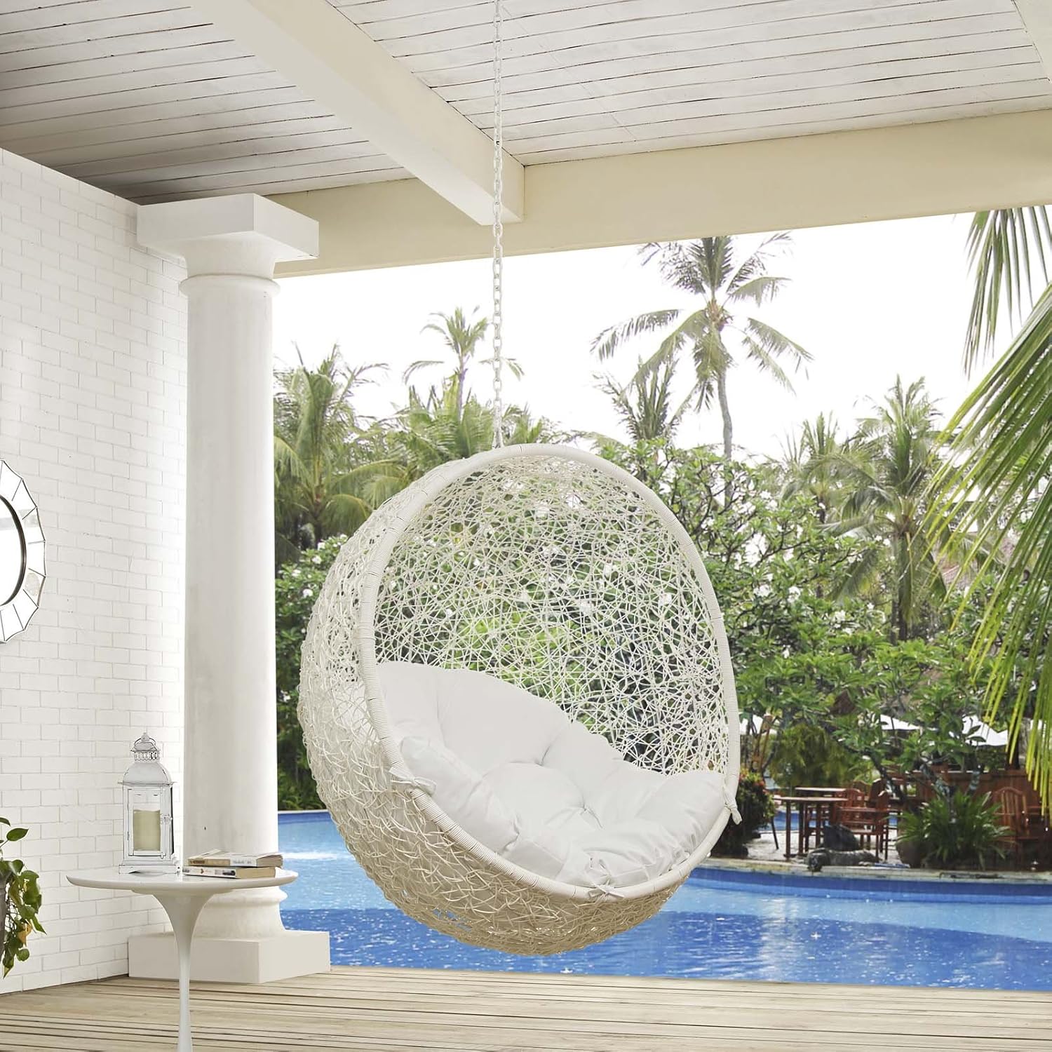 Biała huśtawka ogrodowa bez st – Outdoor Furniture Without Cushions recenzja i cena