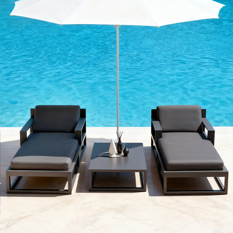 Aluminiowa leżanka ogrodowa, l – Deck Chair Lounger recenzja i cena