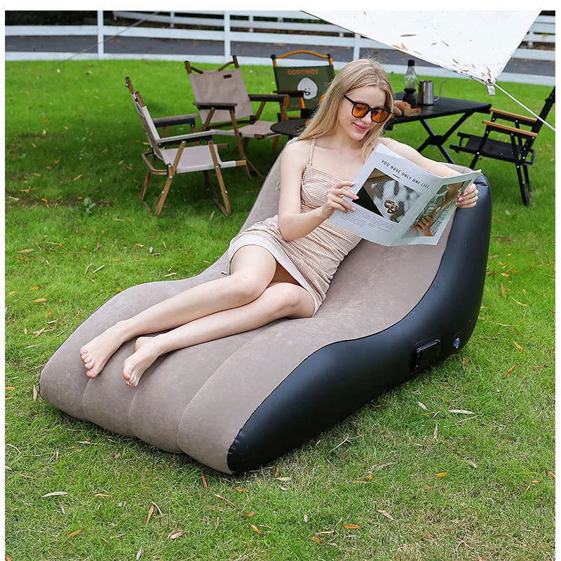 Nadmuchiwane krzesło leżak, na – Deck Chair Lounger recenzja i cena