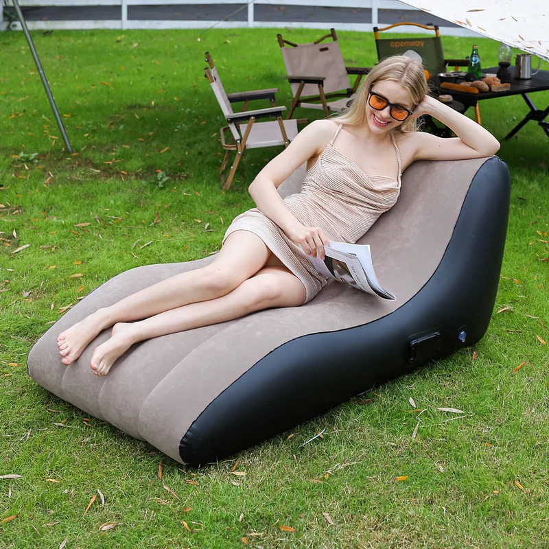 Nadmuchiwane krzesło leżak, na – Deck Chair Lounger recenzja i cena