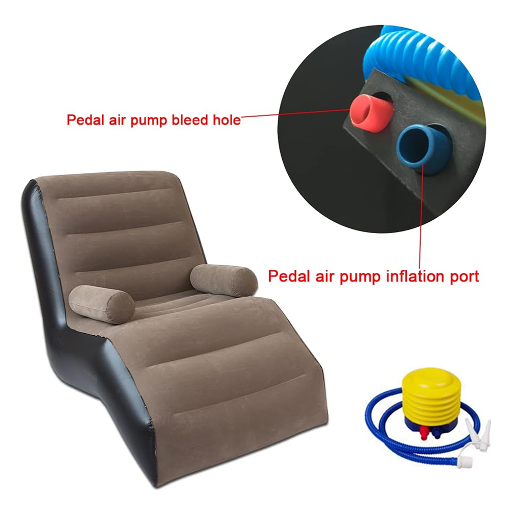 Składana dmuchana sofa, nadmuc – Outdoor Furniture Nearby recenzja i cena