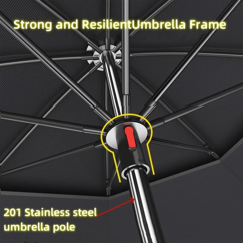 2.0-2.6M Parasol wędkarski 201 – Parasol Umbrella Large recenzja i cena