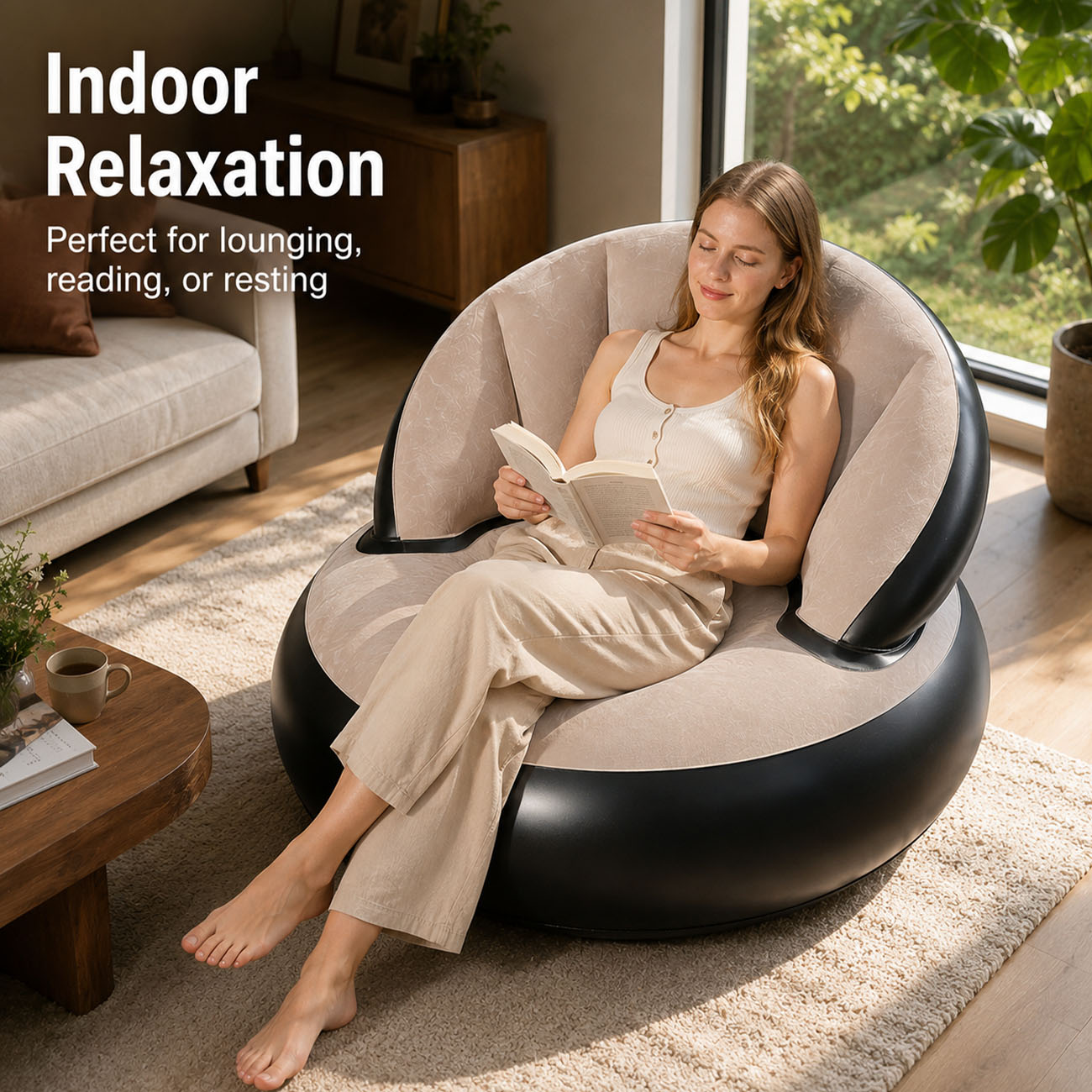 Nadmuchiwane krzesło dla doros – Outdoor Furniture Nearby recenzja i cena